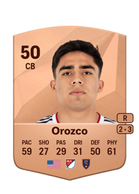 Jaziel Orozco Common 50 OVR