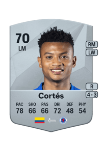 Óscar Cortés Common 70 OVR