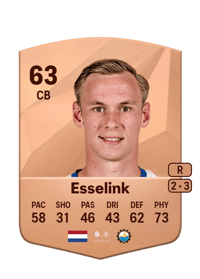 Bert Esselink Common 63 OVR