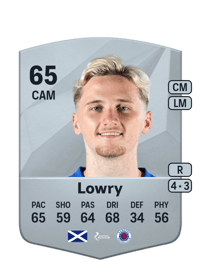 Alex Lowry Common 65 OVR
