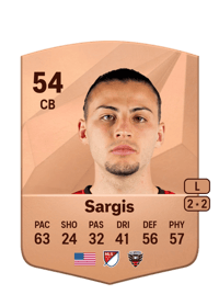 Hayden Sargis Common 54 OVR