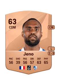 Jekob Abiezer Jeno Common 63 OVR