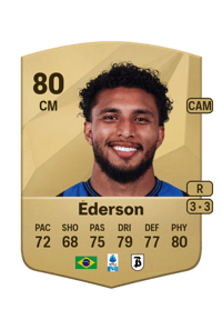 Éderson Common 80 OVR