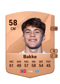 Johan Bakke Common 58 OVR