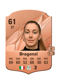 Asia Bragonzi Rare 61 OVR