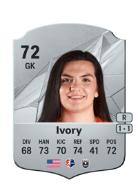 Laurel Ivory Rare 72 OVR