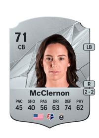 Phoebe McClernon Rare 71 OVR