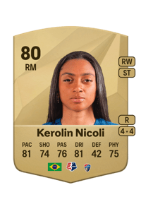 Kerolin Nicoli Common 80 OVR