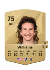 Ryan Williams Common 75 OVR