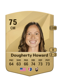 Meggie Dougherty Howard Common 75 OVR