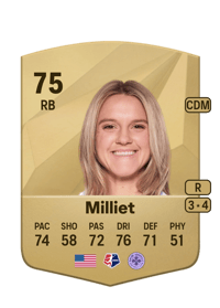 Lauren Milliet Common 75 OVR