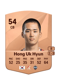 Hong Uk Hyun Common 54 OVR