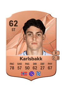 Daniel Karlsbakk Rare 62 OVR
