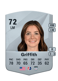 Sarah Griffith Common 72 OVR