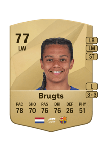 Esmee Brugts Common 77 OVR
