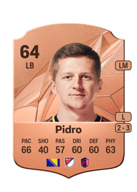 Selmir Pidro Rare 64 OVR