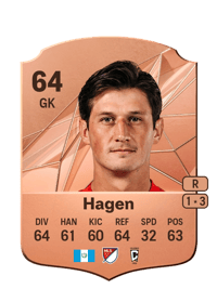Nicholas Hagen Rare 64 OVR