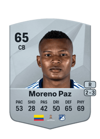 Alex Moreno Paz Common 65 OVR