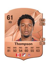 Kosi Thompson Rare 61 OVR