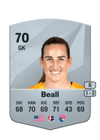 Hillary Beall Common 70 OVR