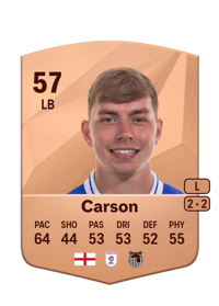 Matty Carson Common 57 OVR