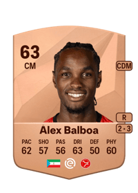 Álex Balboa Common 63 OVR