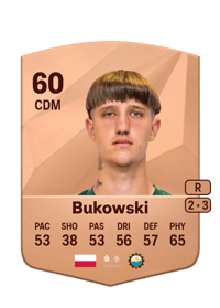 Adrian Bukowski Common 60 OVR