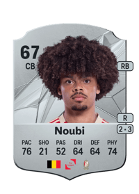 Lucas Noubi Rare 67 OVR