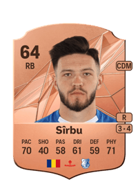 Dan Sîrbu Rare 64 OVR