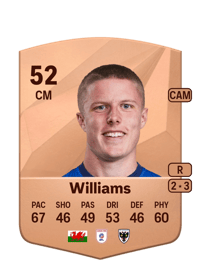 Morgan Williams Common 52 OVR