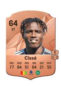 Moustapha Cissé Rare 64 OVR