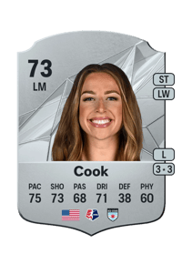 Ava Cook Rare 73 OVR