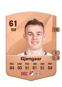 Dennis Gjengaar Common 61 OVR