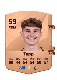 Brad Tapp Common 59 OVR