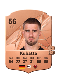 David Kubatta Rare 56 OVR