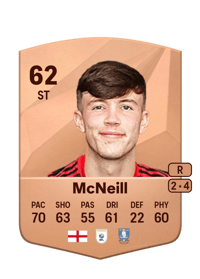 Charlie McNeill Common 62 OVR