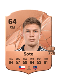Lucas Soto Rare 64 OVR