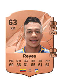 Maykel Reyes Rare 63 OVR