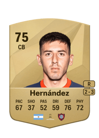 Gastón Hernández Common 75 OVR