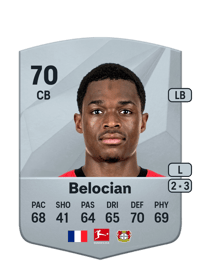 Jeanuël Belocian Common 70 OVR