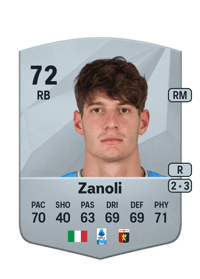 Alessandro Zanoli Common 72 OVR