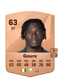 Fernand Goure Common 63 OVR