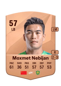 Moxmet Nebijan Common 57 OVR