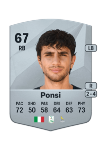 Fabio Ponsi Common 67 OVR