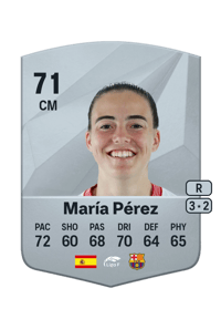 María Pérez Common 71 OVR