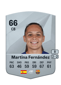 Martina Fernández Common 66 OVR