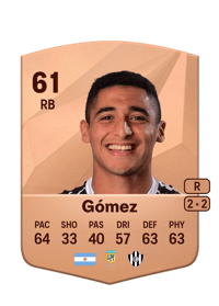 José Gómez Common 61 OVR