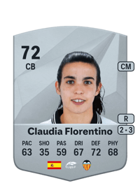 Claudia Florentino Common 72 OVR