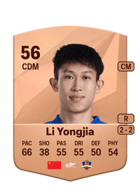 Li Yongjia Common 56 OVR
