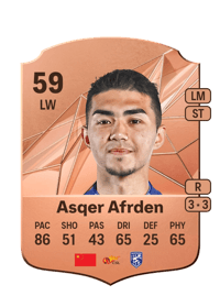 Asqer Afrden Rare 59 OVR